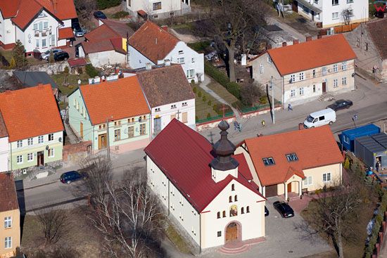 Cerkiew w Lidzbarku Warminskim.